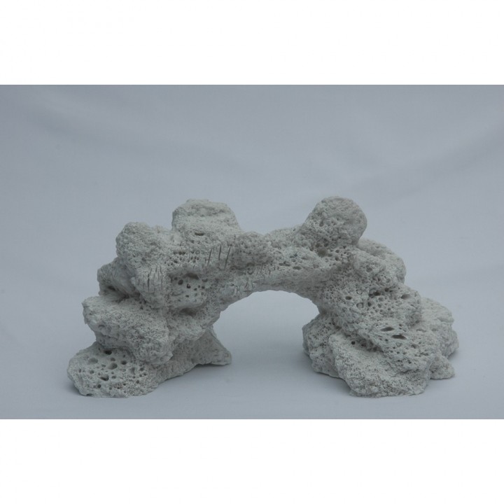 Декор Камень пластиковый "Polyresin Bio-Stone" 28.5х13х16см (SW116W)