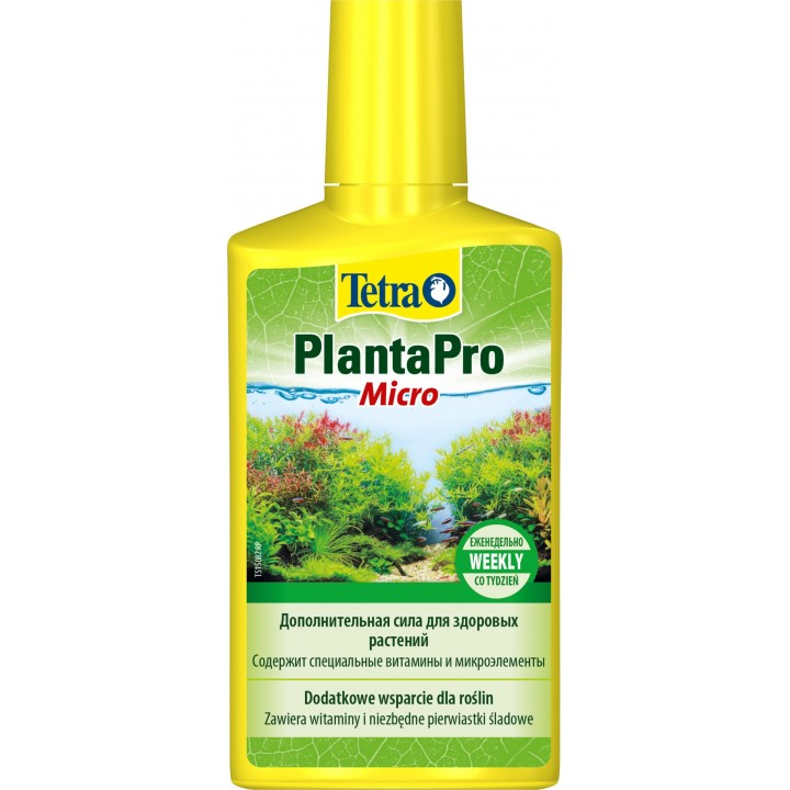 Тетра ПлантаПро Микро 250 мл - содержит специальные быстродействующие микроэлементы и витамины.