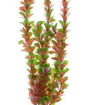 Растение пластиковое Людвигия 30см красно-зеленое