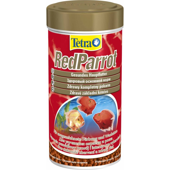 Тетра Ред Паррот 250 мл - основной корм для красных попугаев