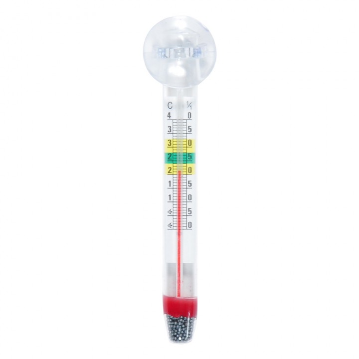 Термометр Naribo стеклянный на присоске12см