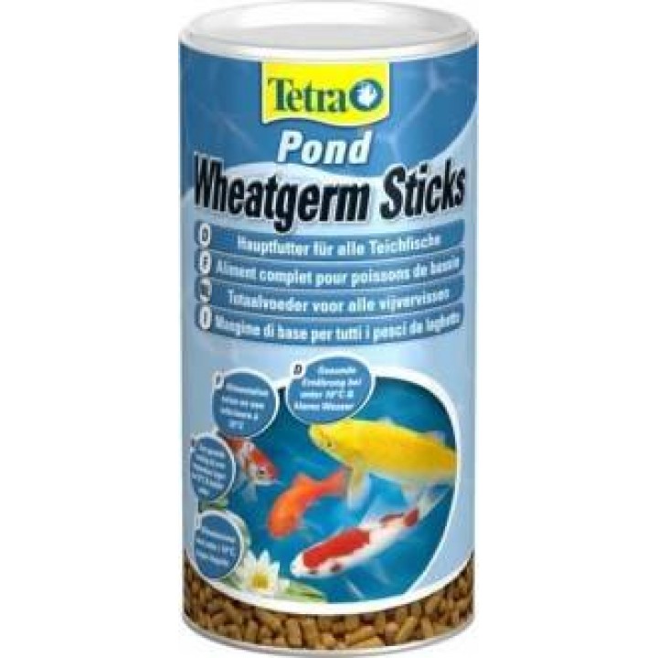 Тетра Понд  Вэтгерм стикс 1 л - корм для прудовых рыб в осенне-зимний период в виде палочек
