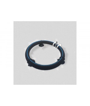 Распылитель мембранный кольцо, черный для рыбоводства и прудов (с 3-мя присосками)  105*20 мм