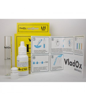VladOx kH тест - профессиональный набор для измерения карбонатной жесткости
