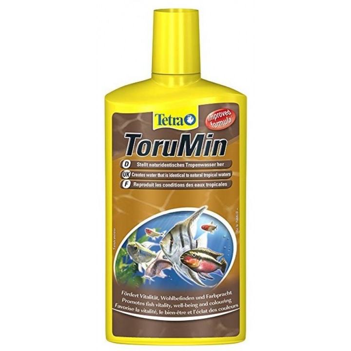Тетра Торумин 250 мл - препарат для создания эффекта природной черной воды в аквариуме