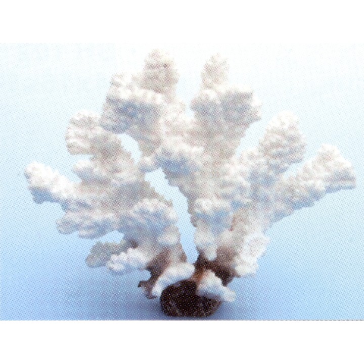 Коралл пластиковый белый 14,5х7,2х12,5 см (SH9201W)