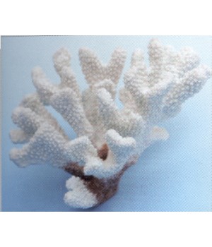 Коралл пластиковый белый 17х14х11 см (SH9200W)
