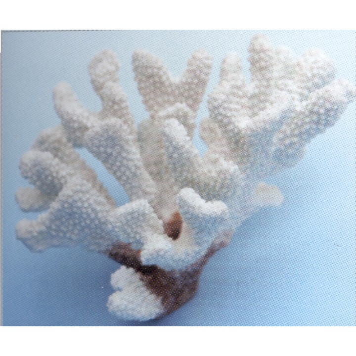 Коралл пластиковый белый 17х14х11 см (SH9200W)
