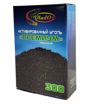 VladOx Активированный уголь кокосовый ПРЕМИУМ 300 мл