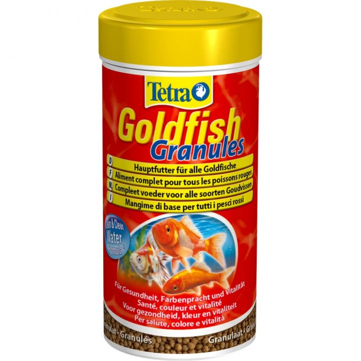 Тетра Голдфиш гранулес 500 мл - плавающие гранулы для любых холодноводных и золотых рыб