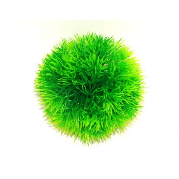 Растение искусственное Пушистый шар зеленый, 12см