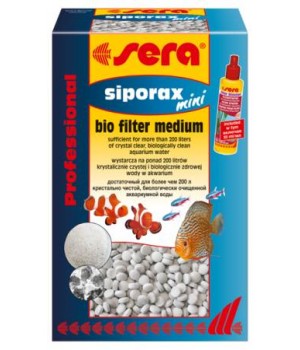 sera siporax mini наполнитель для фильтров биологический 500мл