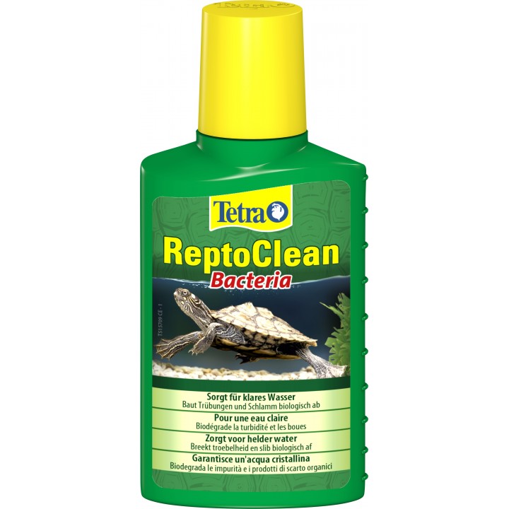 Средство для очищения и дезинфекции воды в акватеррариумах Tetra ReptoClean 100мл
