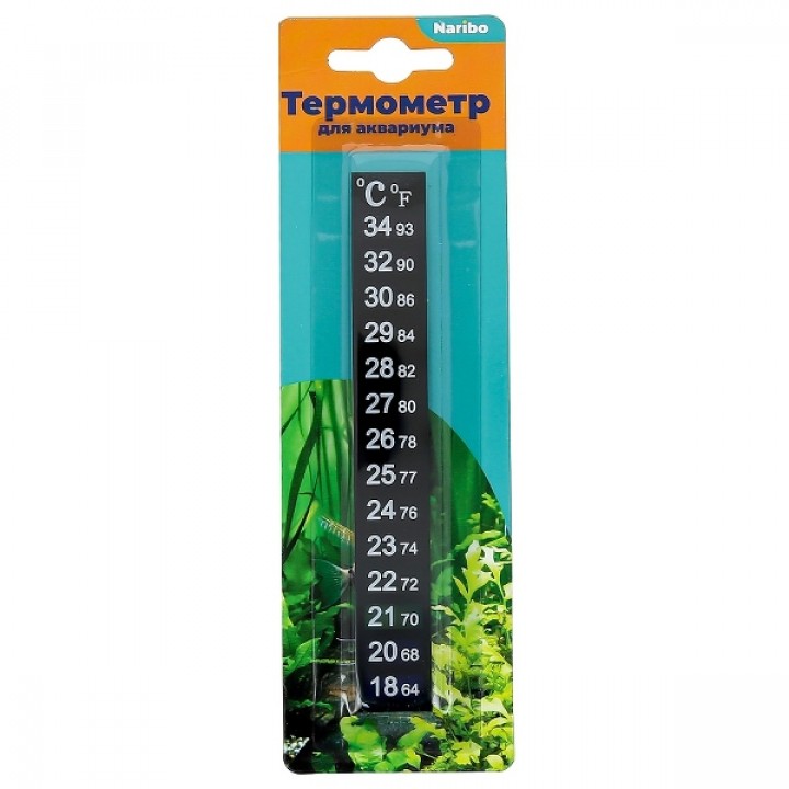 Термометр жидкокристаллический  18-34С