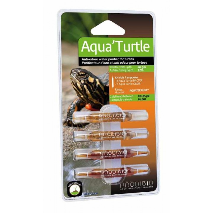 Aqua-Turtle Nano очиститель воды для черепах (4шт) в блистере для акв. до 120л.
