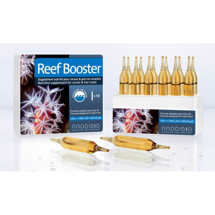 REEF BOOSTER  препарат стимулирующий рост и развитие кораллов, моллюсков и микрофауны (12шт)