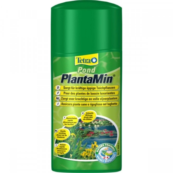 Тетра Понд ПлантаМин 500 мл - удобрение с высоким содержанием железа для растений в пруду