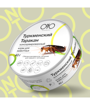 Туркменский таракан консервированный ONTO, 40г