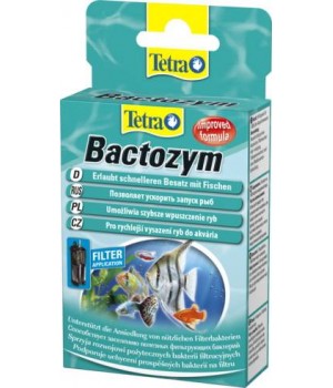 Тетра Бактозим 10 капсул - препарат для улучшения активности биологических бактерий в аквариуме
