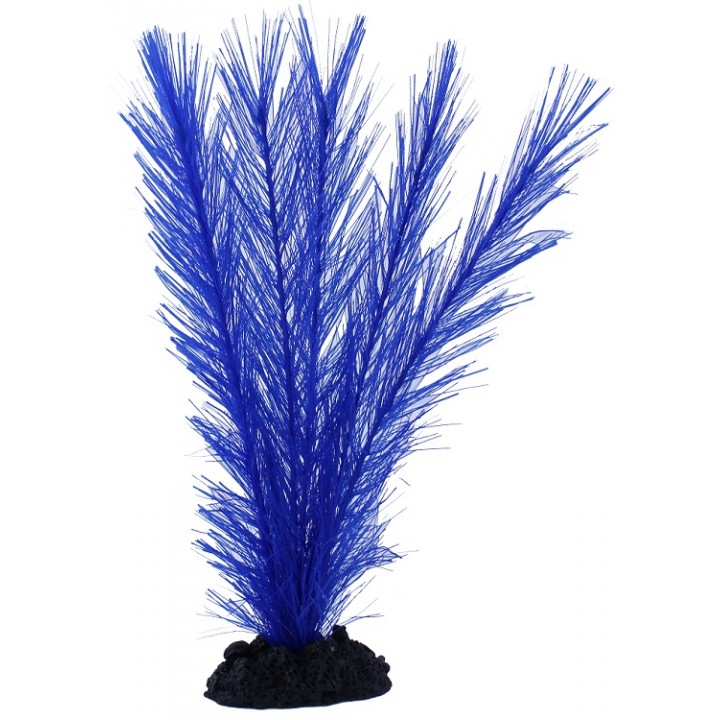 Растение шелковое PRIME Перистолистник, синее 20см