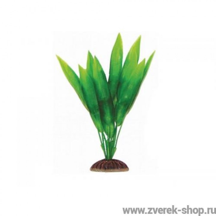 Растение искусственное Эхинодорус зеленый 20см