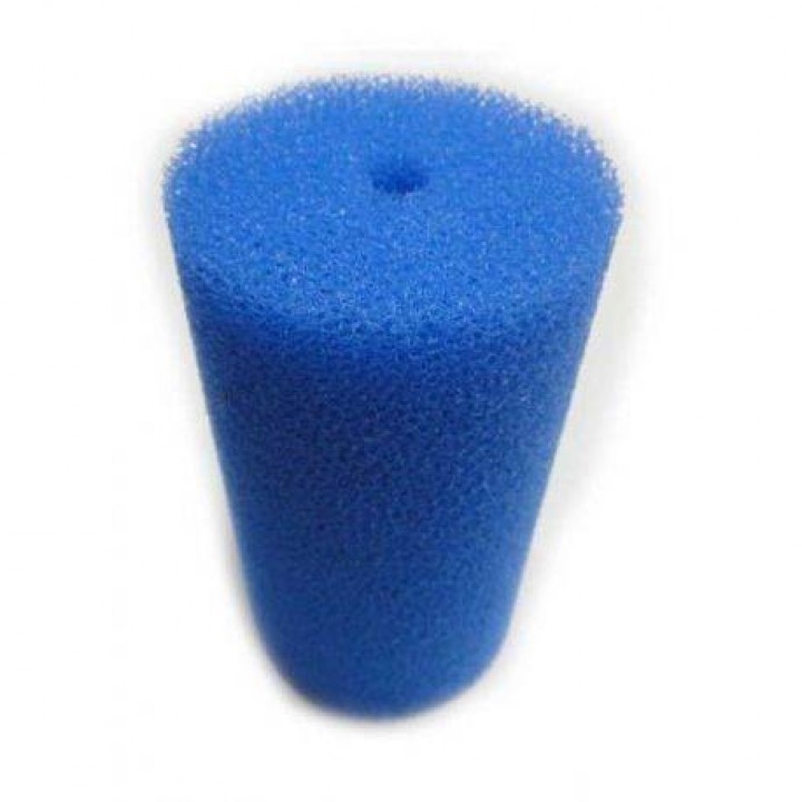 Губка фильтрующая пенополиуритановая 200х110Dмм PPI 30 синяя